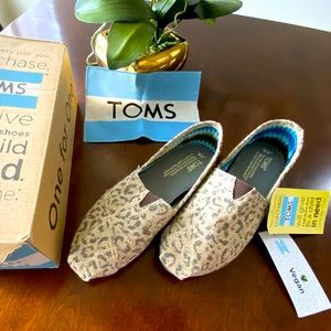 Toms new leopard print